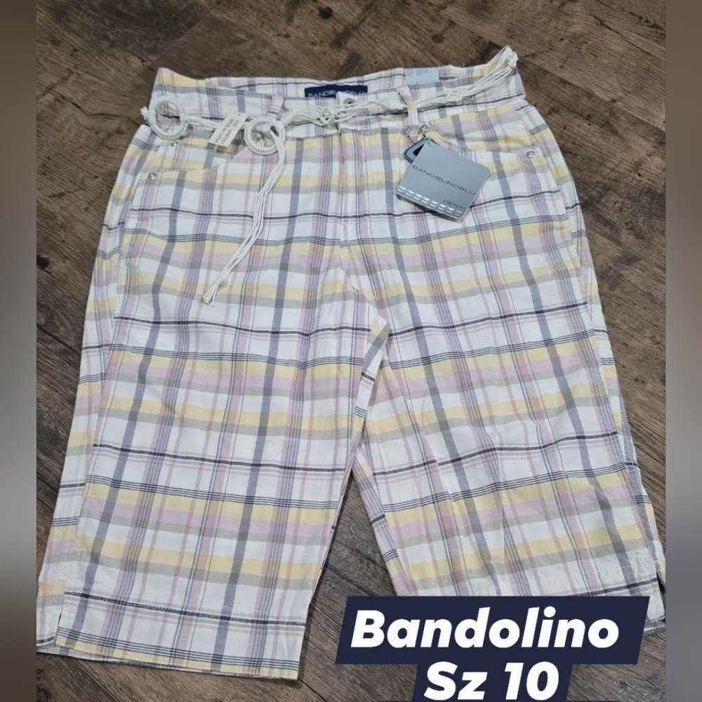 New 🔥 Bandolino womens shorts sz 10